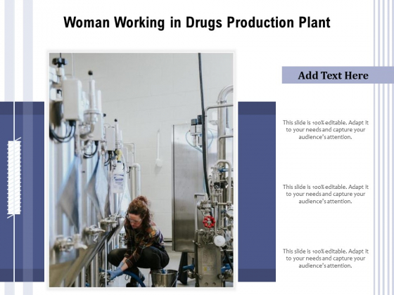Woman Working In Drugs Production Plant Ppt PowerPoint Presentation Gallery Clipart Images PDF Woman Working In Drugs Production Plant Ppt PowerPoint Presentation Gallery Clipart Images PDF