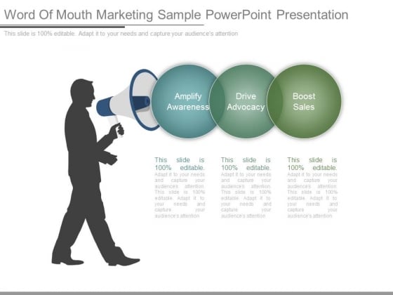 Word Of Mouth Marketing Sample Powerpoint Presentation Word Of Mouth Marketing Sample Powerpoint Presentation