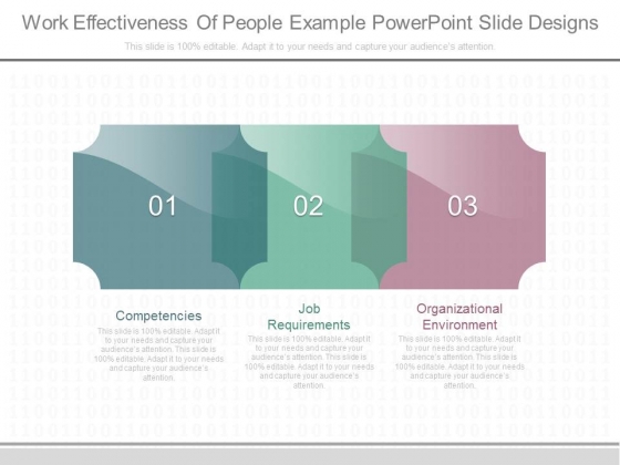 Work Effectiveness Of People Example Powerpoint Slide Designs