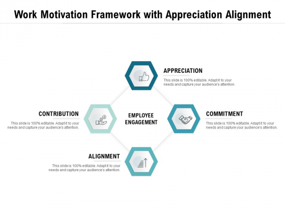 Work Motivation Framework With Appreciation Alignment Ppt PowerPoint Presentation Pictures Information Work Motivation Framework With Appreciation Alignment Ppt PowerPoint Presentation Pictures Information
