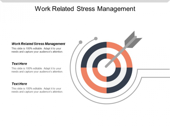 Work Related Stress Management Ppt PowerPoint Presentation Gallery Guidelines Cpb