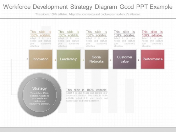 Workforce Development Strategy Diagram Good Ppt Example