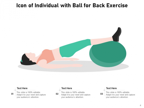 Workout Icon Individual Back Exercise Ppt PowerPoint Presentation 