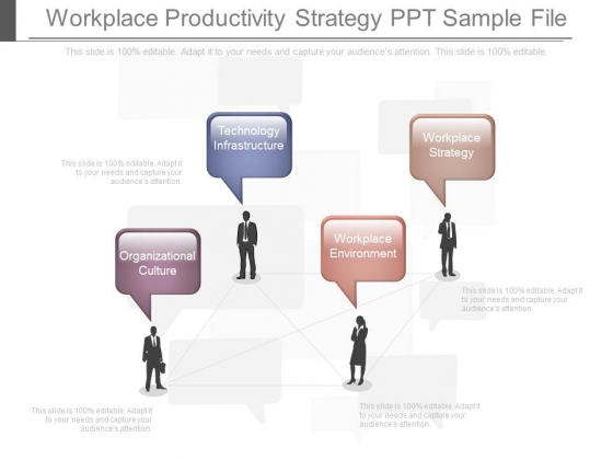 Workplace Productivity Strategy Ppt Sample File