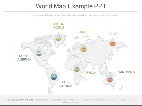 World Map Example Ppt
