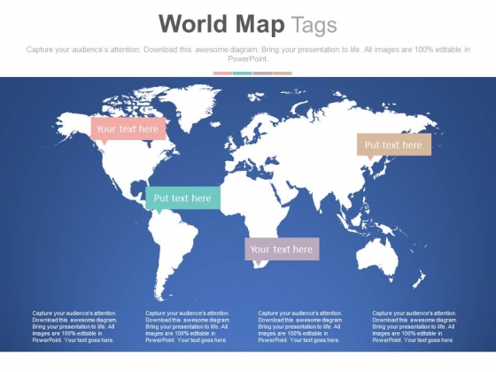World Map For Global Economic Scenario PowerPoint Slides World Map For Global Economic Scenario PowerPoint Slides