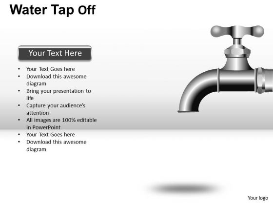 Water Faucet Ppt Graphics Clipart Slides Water Faucet Ppt Graphics Clipart Slides