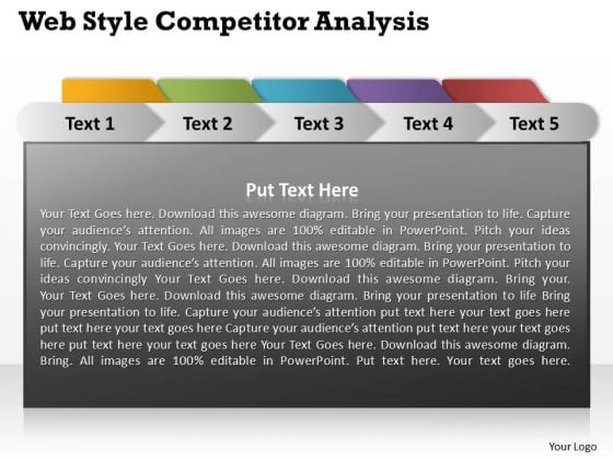 Web Style Competitor Analysis Circular Diagram Ppt PowerPoint Templates Web Style Competitor Analysis Circular Diagram Ppt PowerPoint Templates