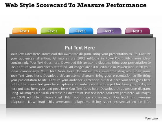Web Style Scorecard To Measure Performance Radial Chart PowerPoint Templates Web Style Scorecard To Measure Performance Radial Chart PowerPoint Templates