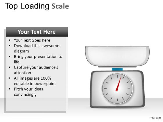 Weight Top Loading Scale PowerPoint Slides And Ppt Diagram Templates Weight Top Loading Scale PowerPoint Slides And Ppt Diagram Templates