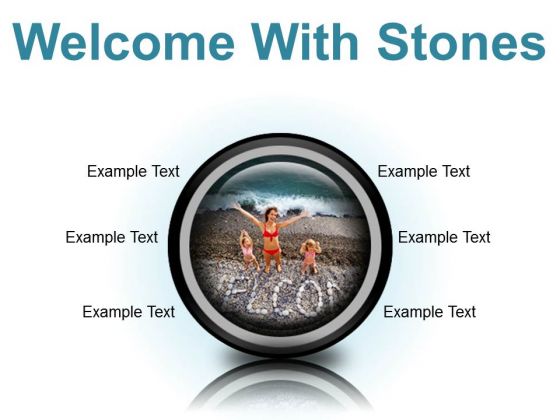 Welcome With Stones Beach PowerPoint Presentation Slides Cc Welcome With Stones Beach PowerPoint Presentation Slides Cc
