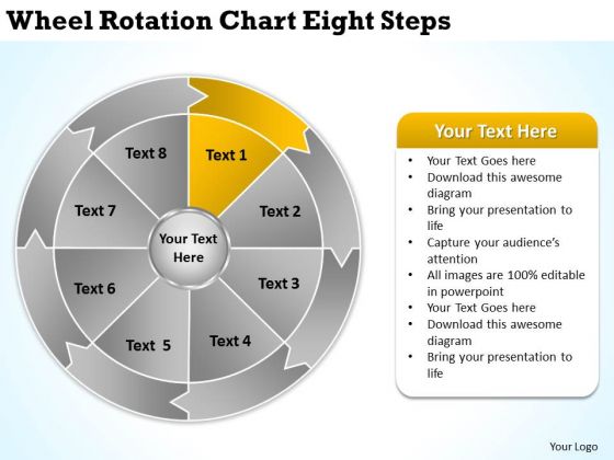 Wheel Rotation Chart Eight Steps Download Business Plans PowerPoint Slides Wheel Rotation Chart Eight Steps Download Business Plans PowerPoint Slides