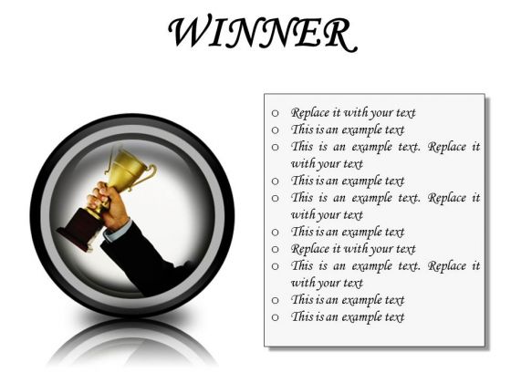 Winner Success PowerPoint Presentation Slides Cc Winner Success PowerPoint Presentation Slides Cc