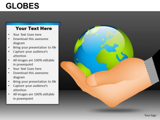 World In Hand PowerPoint Slides Ppt Graphics