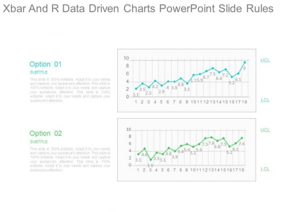 Xbar And R Data Driven Charts Powerpoint Slide Rules Xbar And R Data Driven Charts Powerpoint Slide Rules