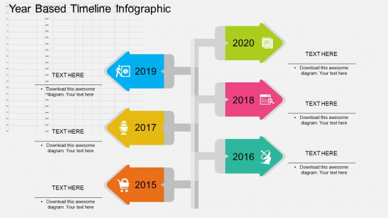Year Based Timeline Infographic Powerpoint Templates