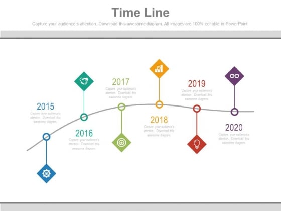 Year Tags Sequential Timeline With Icons Powerpoint Slides Year Tags Sequential Timeline With Icons Powerpoint Slides