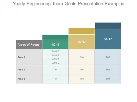Yearly Engineering Team Goals Presentation Examples Yearly Engineering Team Goals Presentation Examples