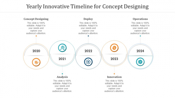 Yearly Innovative Timeline For Concept Designing Ppt Infographic Template Background Designs PDF Yearly Innovative Timeline For Concept Designing Ppt Infographic Template Background Designs PDF