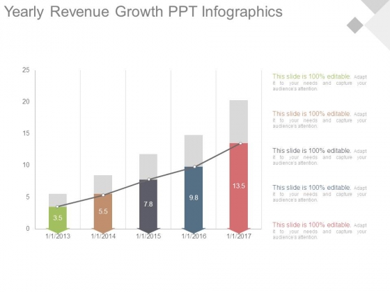 Yearly Revenue Growth Ppt Infographics Yearly Revenue Growth Ppt Infographics