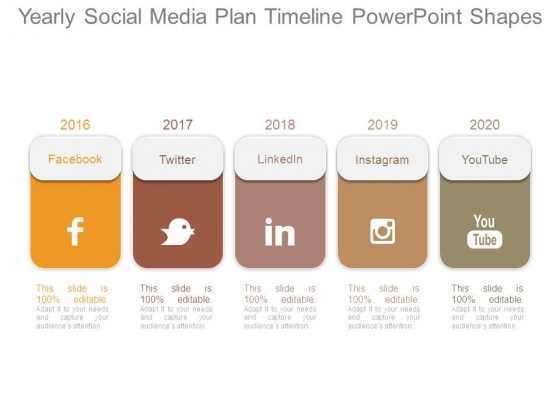 Yearly Social Media Plan Timeline Powerpoint Shapes Yearly Social Media Plan Timeline Powerpoint Shapes