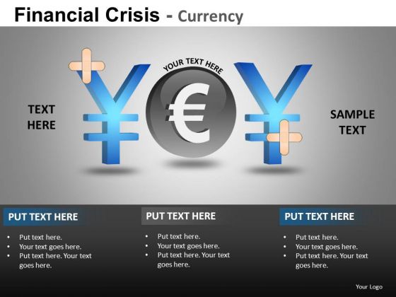 Yoy Euro Finance PowerPoint Templates