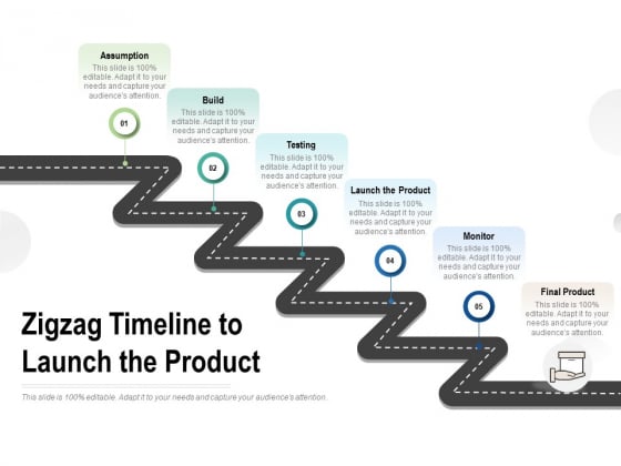 Zigzag Timeline To Launch The Product Ppt PowerPoint Presentation Slides Files Zigzag Timeline To Launch The Product Ppt PowerPoint Presentation Slides Files
