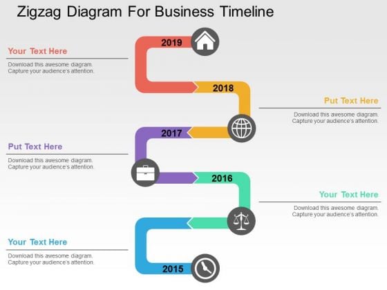 Zigzag Diagram For Business Timeline PowerPoint Templates Zigzag Diagram For Business Timeline PowerPoint Templates