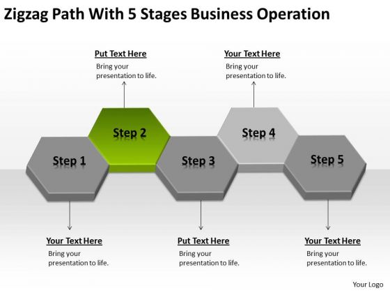 Zigzag Path With 5 Stages Business Operation Ppt Plan PowerPoint Slides Zigzag Path With 5 Stages Business Operation Ppt Plan PowerPoint Slides