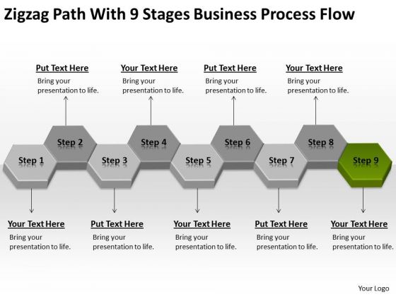 Zigzag Path With 9 Stages Business Process Flow Ppt Basic Plans PowerPoint Slides Zigzag Path With 9 Stages Business Process Flow Ppt Basic Plans PowerPoint Slides