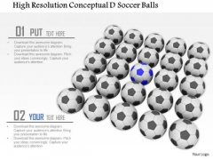 0814 Conceptual Image Of Soccer Balls On White Background Image Graphics For PowerPoint 0814 Conceptual Image Of Soccer Balls On White Background Image Graphics For PowerPoint