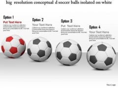 0814 Footballs Image With One Red Football Graphic Image Graphics For PowerPoint 0814 Footballs Image With One Red Football Graphic Image Graphics For PowerPoint