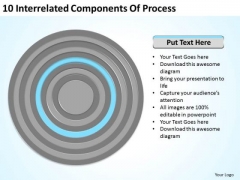 10 Interrelated Components Of Process Ppt Business Plan PowerPoint Slides 10 Interrelated Components Of Process Ppt Business Plan PowerPoint Slides