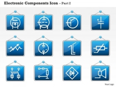 1 Electronic Components Icon Part 2 Ppt Slides 1 Electronic Components Icon Part 2 Ppt Slides