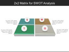 2X2 Matrix For Swot Analysis Ppt PowerPoint Presentation Infographics Background Designs 2X2 Matrix For Swot Analysis Ppt PowerPoint Presentation Infographics Background Designs