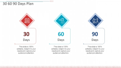 30 60 90 Days Plan Information PDF