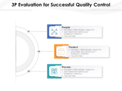 3P Evaluation For Successful Quality Control Ppt PowerPoint Presentation Slides Smartart PDF 3P Evaluation For Successful Quality Control Ppt PowerPoint Presentation Slides Smartart PDF