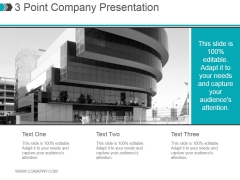 3 Point Company Presentation Ppt PowerPoint Presentation Example 3 Point Company Presentation Ppt PowerPoint Presentation Example