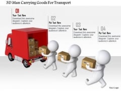 3d Man Carrying Goods For Transport 3d Man Carrying Goods For Transport