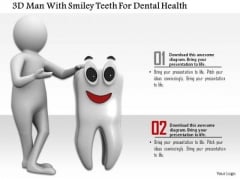 3d Man With Smiley Teeth For Dental Health 3d Man With Smiley Teeth For Dental Health