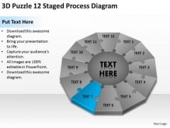 3d Puzzle 12 Staged Process Diagram Ppt Business Plan Format PowerPoint Templates 3d Puzzle 12 Staged Process Diagram Ppt Business Plan Format PowerPoint Templates