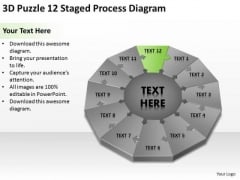 3d Puzzle 12 Staged Process Diagram Ppt Business Plan Guide PowerPoint Templates 3d Puzzle 12 Staged Process Diagram Ppt Business Plan Guide PowerPoint Templates