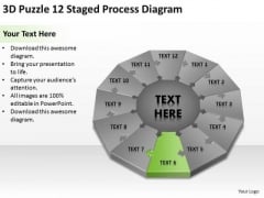 3d Puzzle 12 Staged Process Diagram Ppt Download Business Plan PowerPoint Templates 3d Puzzle 12 Staged Process Diagram Ppt Download Business Plan PowerPoint Templates