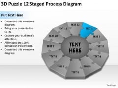 3d Puzzle 12 Staged Process Diagram Ppt Pharmacy Business Plan PowerPoint Slides 3d Puzzle 12 Staged Process Diagram Ppt Pharmacy Business Plan PowerPoint Slides