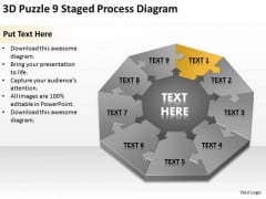 3d Puzzle 9 Staged Process Diagram Ppt Business Plan PowerPoint Templates 3d Puzzle 9 Staged Process Diagram Ppt Business Plan PowerPoint Templates