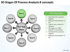 3d Stages Of Process Analysis 8 Concepts Cycle Spoke Chart PowerPoint Templates 3d Stages Of Process Analysis 8 Concepts Cycle Spoke Chart PowerPoint Templates