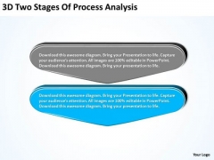 3d Two Stages Of Process Analysis Flowchart Application PowerPoint Templates 3d Two Stages Of Process Analysis Flowchart Application PowerPoint Templates