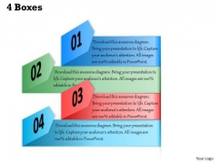 4 Boxes PowerPoint Presentation Template 4 Boxes PowerPoint Presentation Template