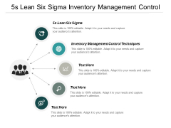 5S Lean Six Sigma Inventory Management Control Techniques Ppt PowerPoint Presentation Styles Vector