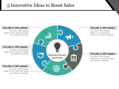 5 Innovative Ideas To Boost Sales Ppt PowerPoint Presentation Background Images 5 Innovative Ideas To Boost Sales Ppt PowerPoint Presentation Background Images
